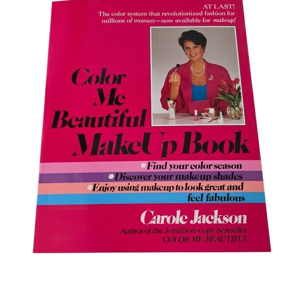 Color Me Beautiful MakeUp Book by Carole Jackson - Picture 1 of 4